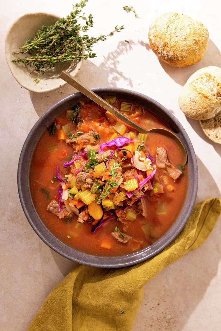 Toscansk suppe med okse og bønner