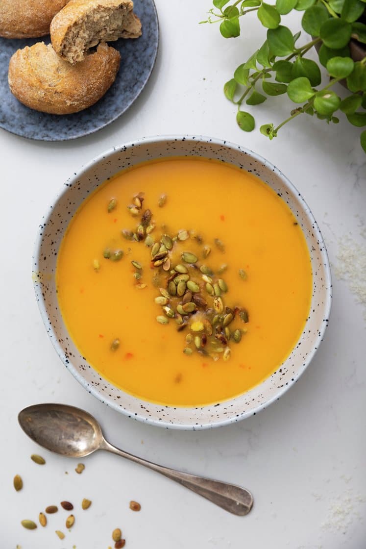 Butternutgræskarsuppe