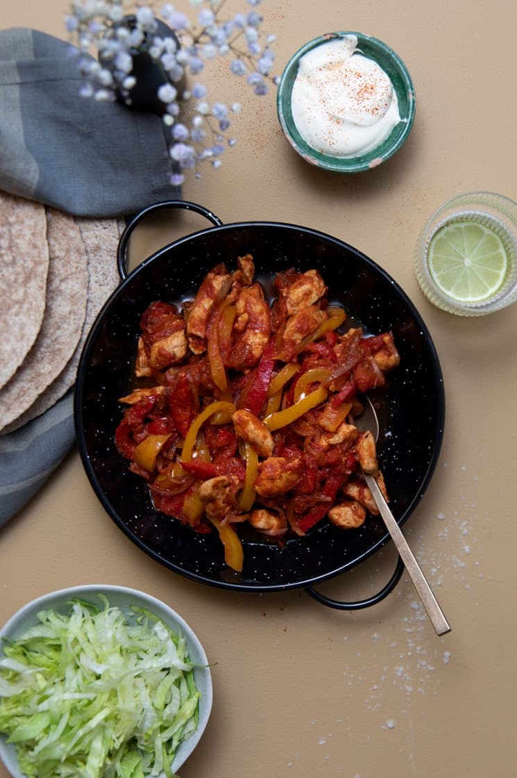 Texmex fajitas