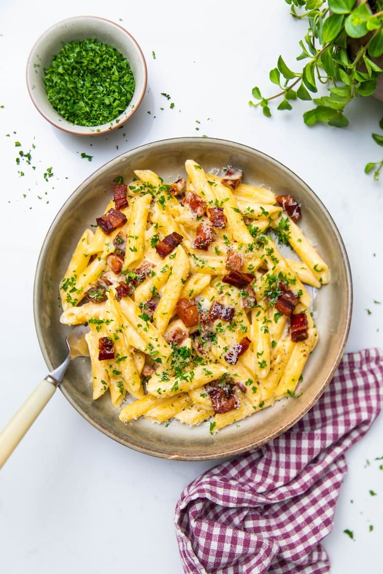 Klassisk pasta carbonara