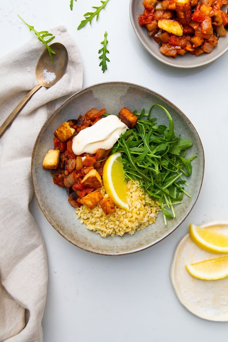 Caponata di melanzane - Italiensk auberginegryde