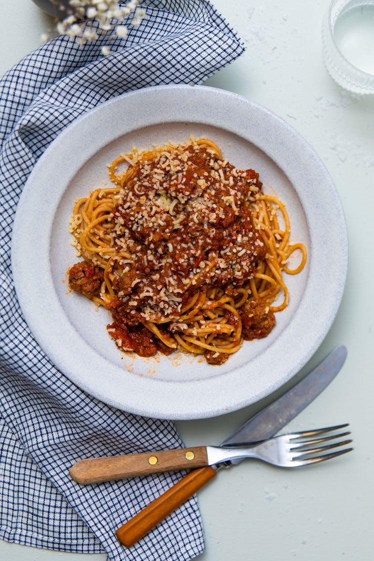 Husets spaghetti bolognese